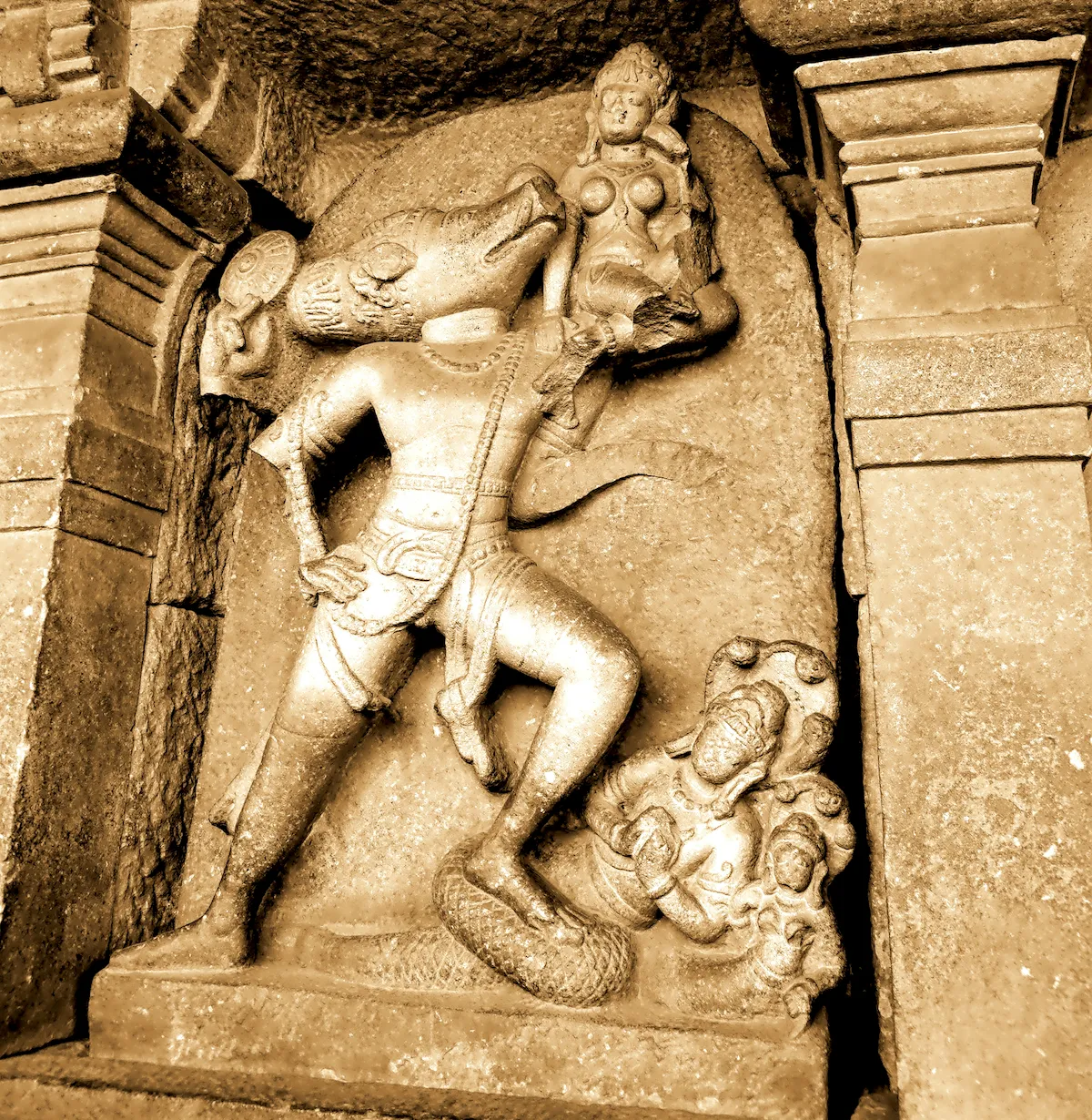 What happens if you loot a Sanatan temple?
