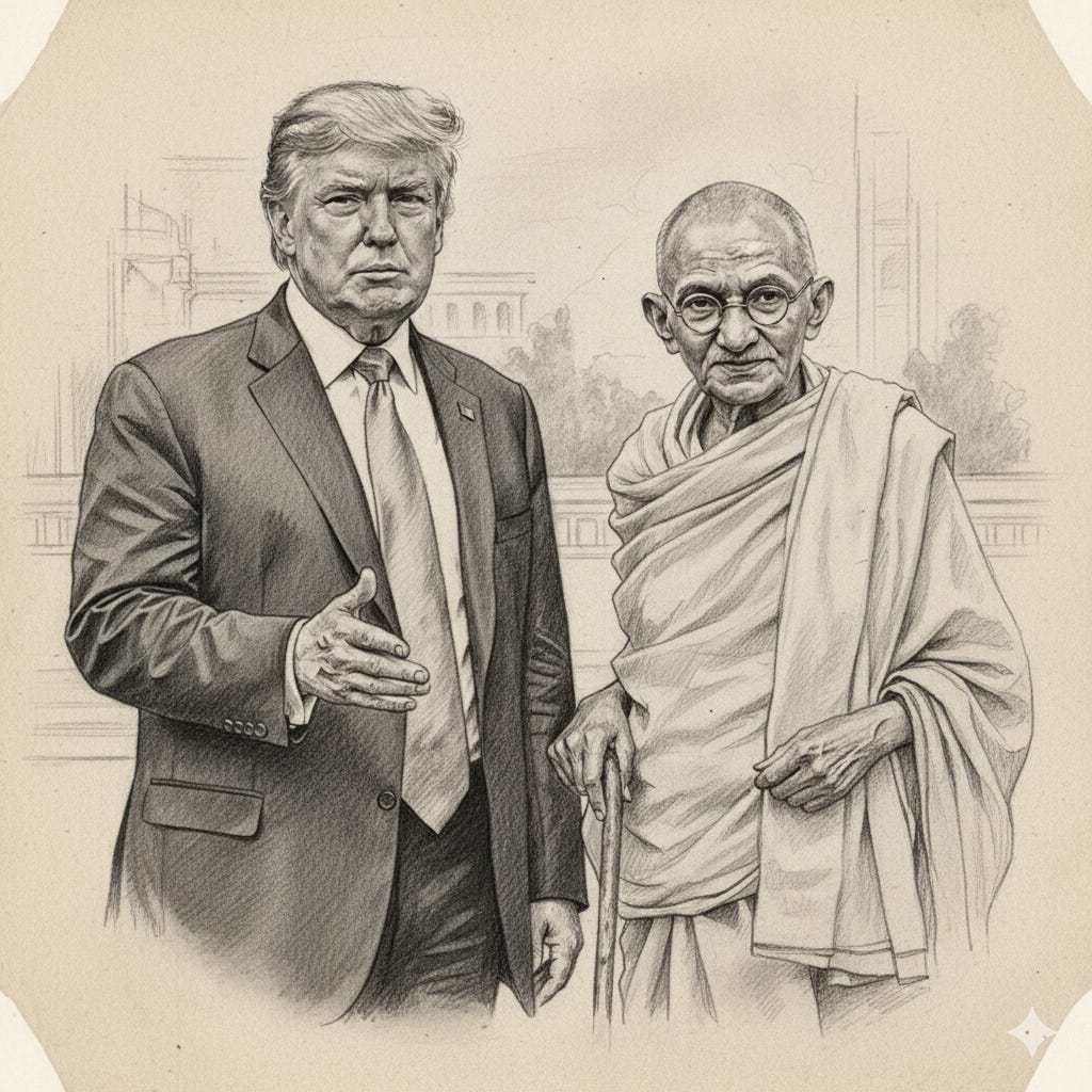 Discover Surprising Parallels: A Complete, Balanced Comparison of Trump and Mahatma Gandhi