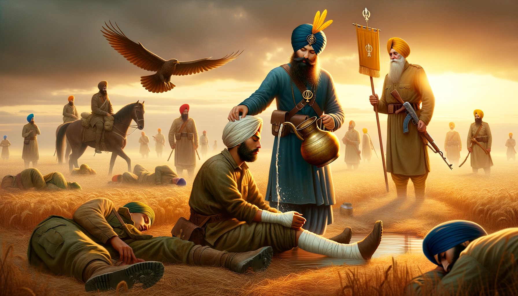 Bhai Kanhaiya’s Secret of Seva: A Proven Lesson in Universal Compassion from Guru Gobind Singh