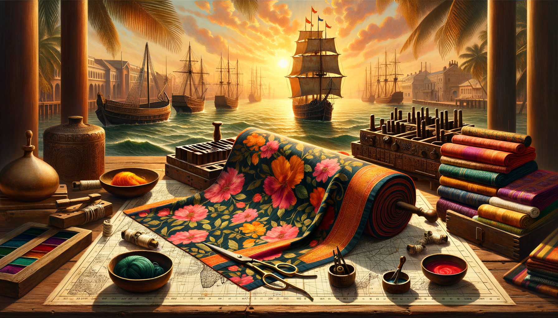 Calico’s Secret Journey: Discover How Indian Cotton Shaped Empires and Caribbean Piracy