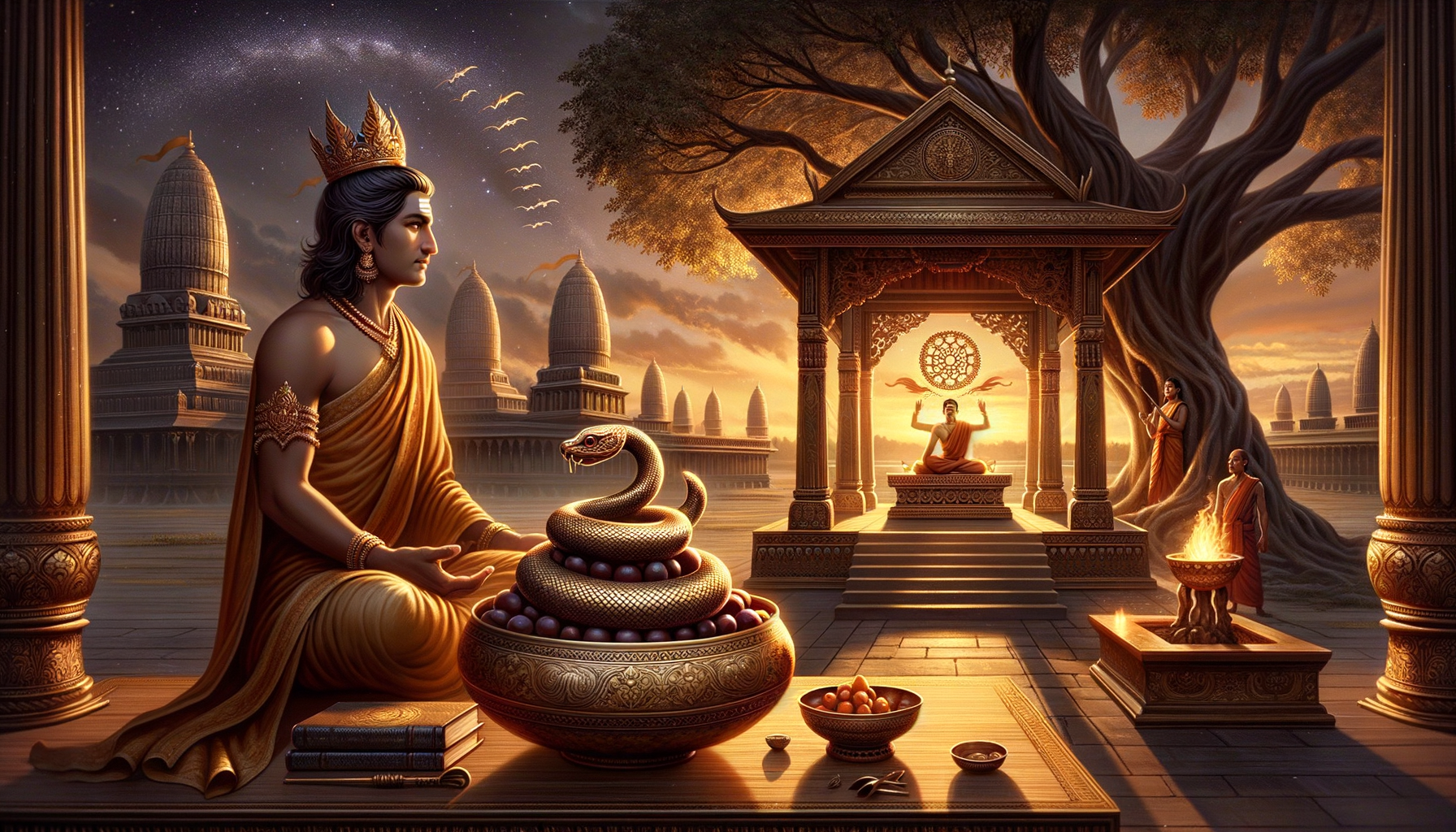 The Complete Story of Takshaka and Parikshit: Essential Insights into Karma and Vengeance