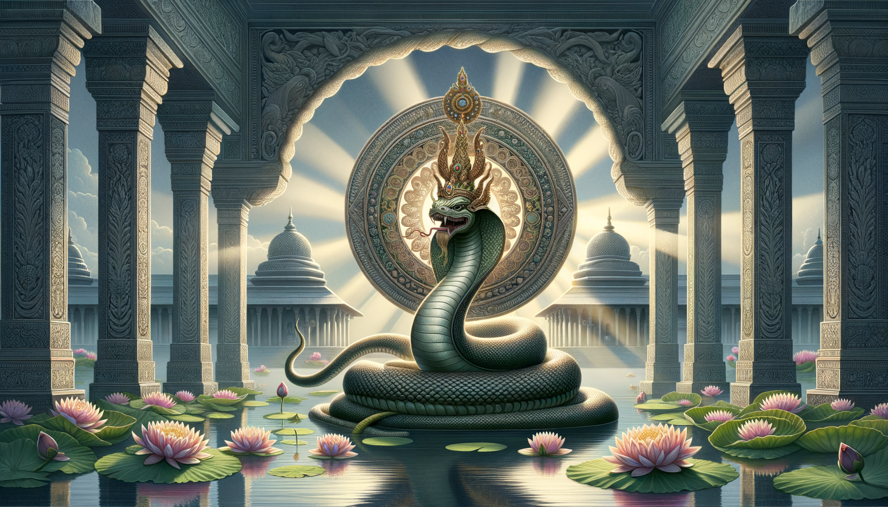 Padma, Sovereign of the Nagas: Mahabharata Lessons for Inner Harmony and Unity
