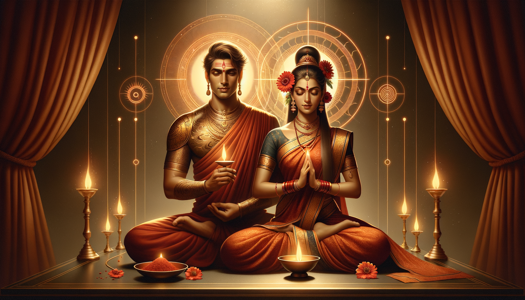 Jwalini Mata and Lord Mangala: Unveiling the Fiery Consort of Mars and Tuesday’s Power