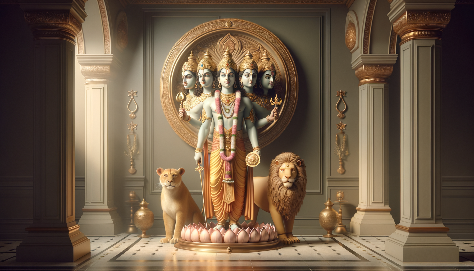 Vaikuntha Chaturmurti: Unveiling Vishnu’s Four-Faced Power and Kashmir’s Sacred Icon