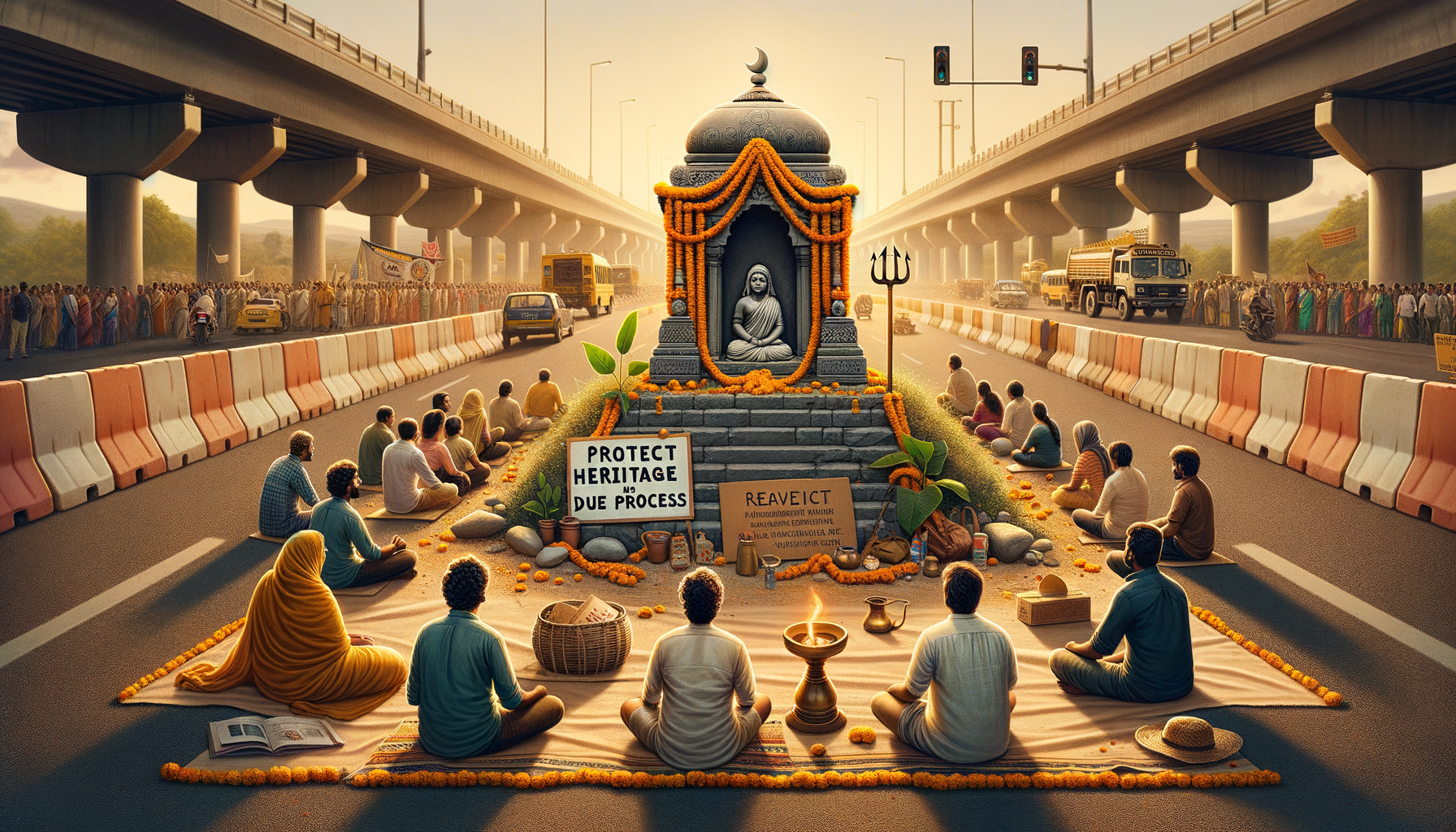Ramagundam Uproar: Daari Maisamma Temple Demolitions Spark Telangana Protest, Demand Redressal