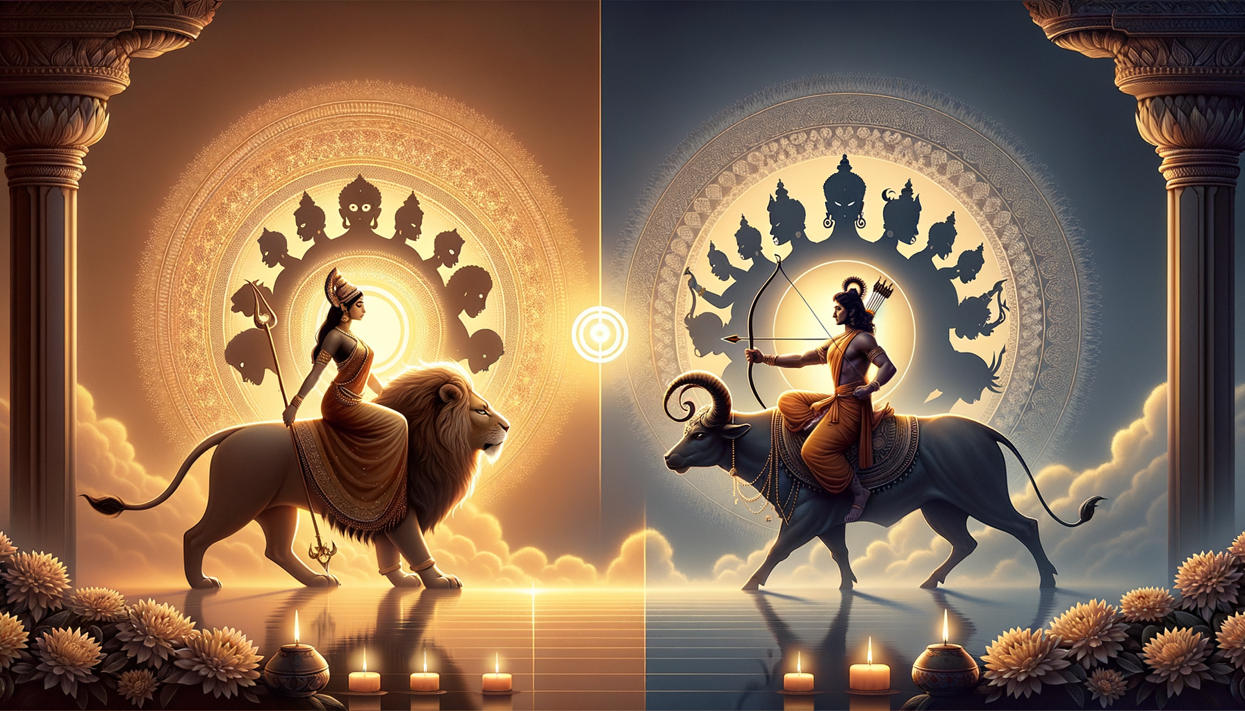 Fatal Pride in Hindu Epics: Comparing Mahishasura and Ravana for Timeless Dharmic Lessons
