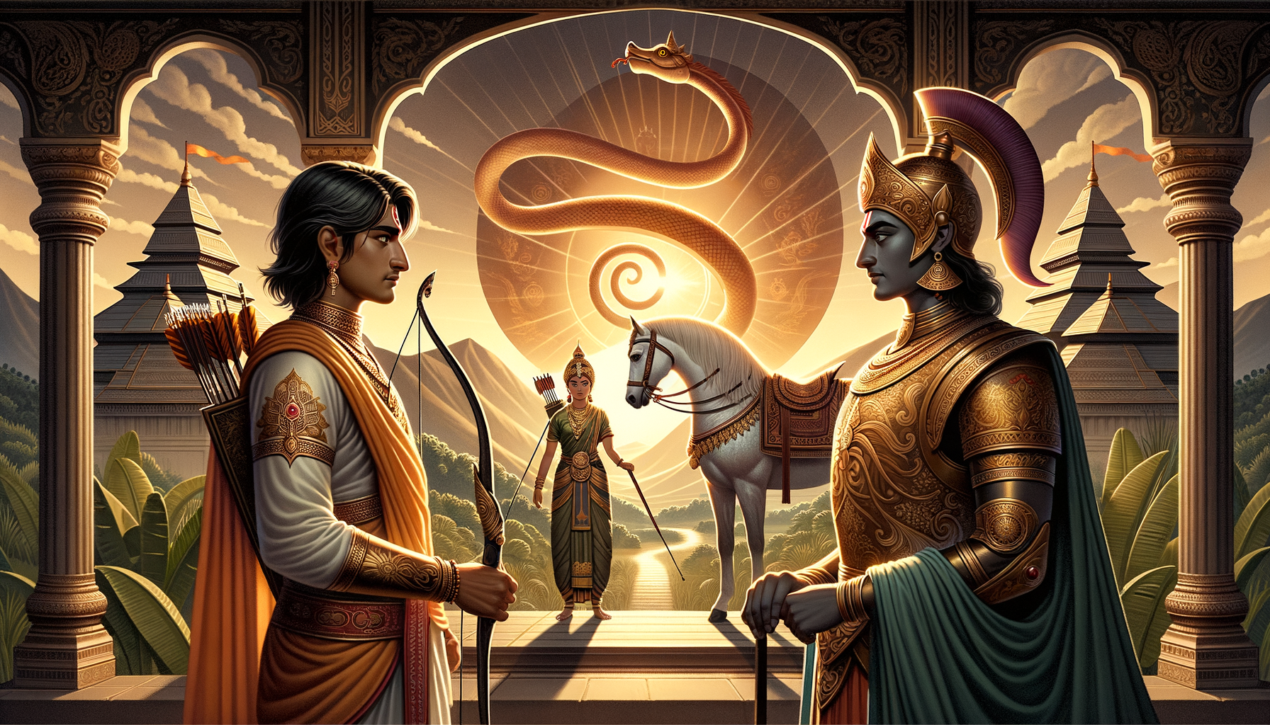 Babruvahana and Arjuna: A Powerful Mahabharata Tale of Duty, Defeat, and Redemption in Manipur