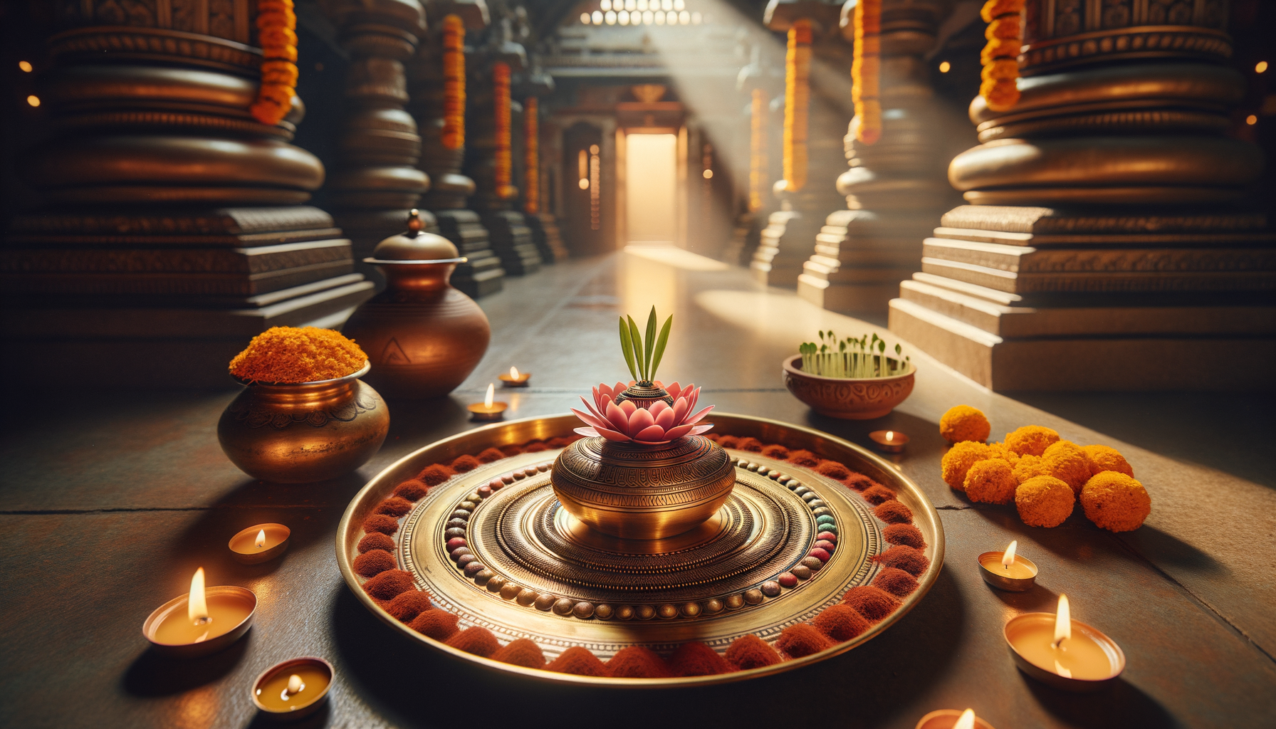 Tiruchanoor Laksha Kumkumarchana: Sacred Vermilion Puja and Ankurarpanam on 16 Nov 2025