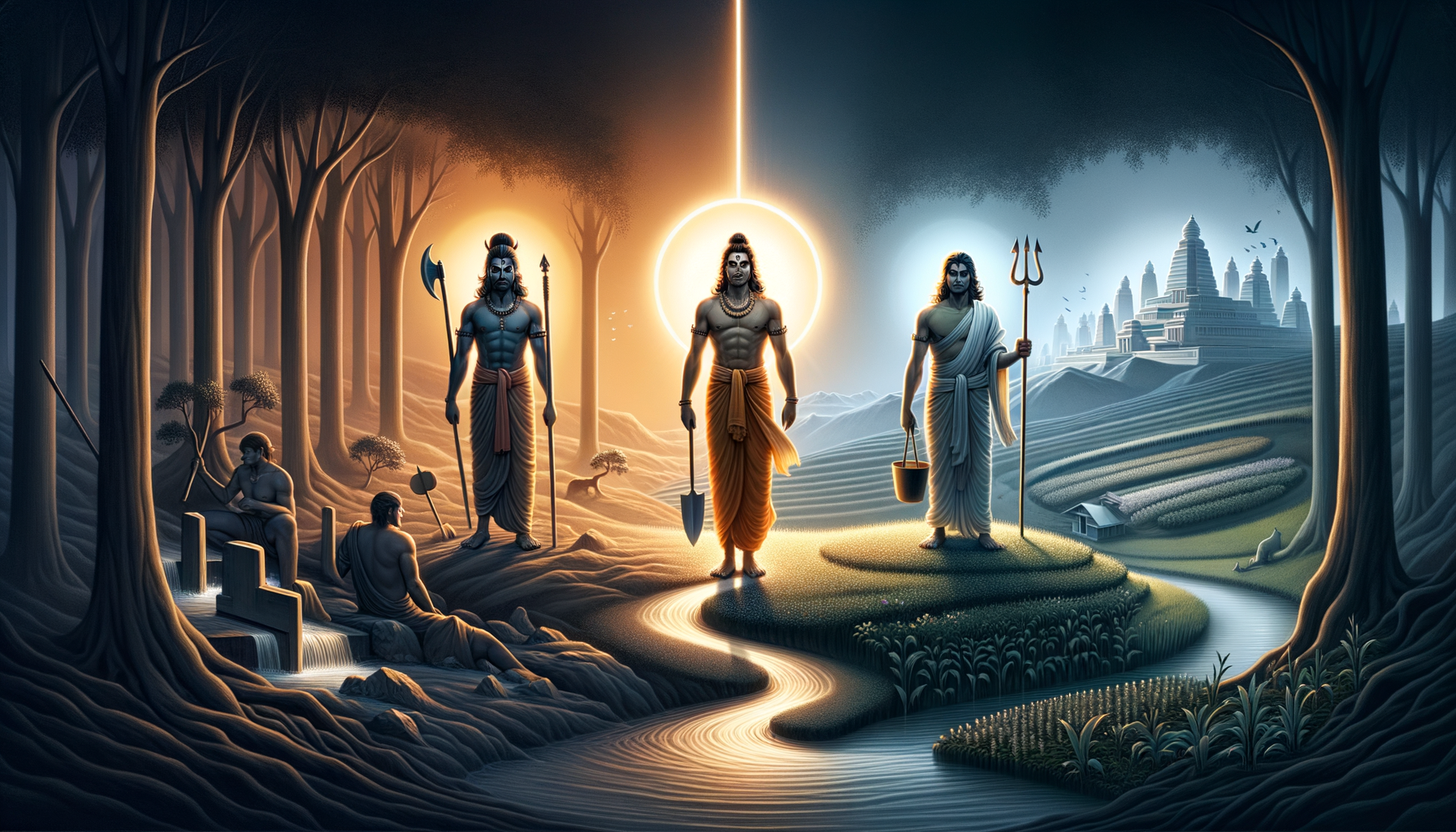 Parashurama, Balarama, Sri Rama: Mapping Humanity’s Ascent from Force to Righteousness