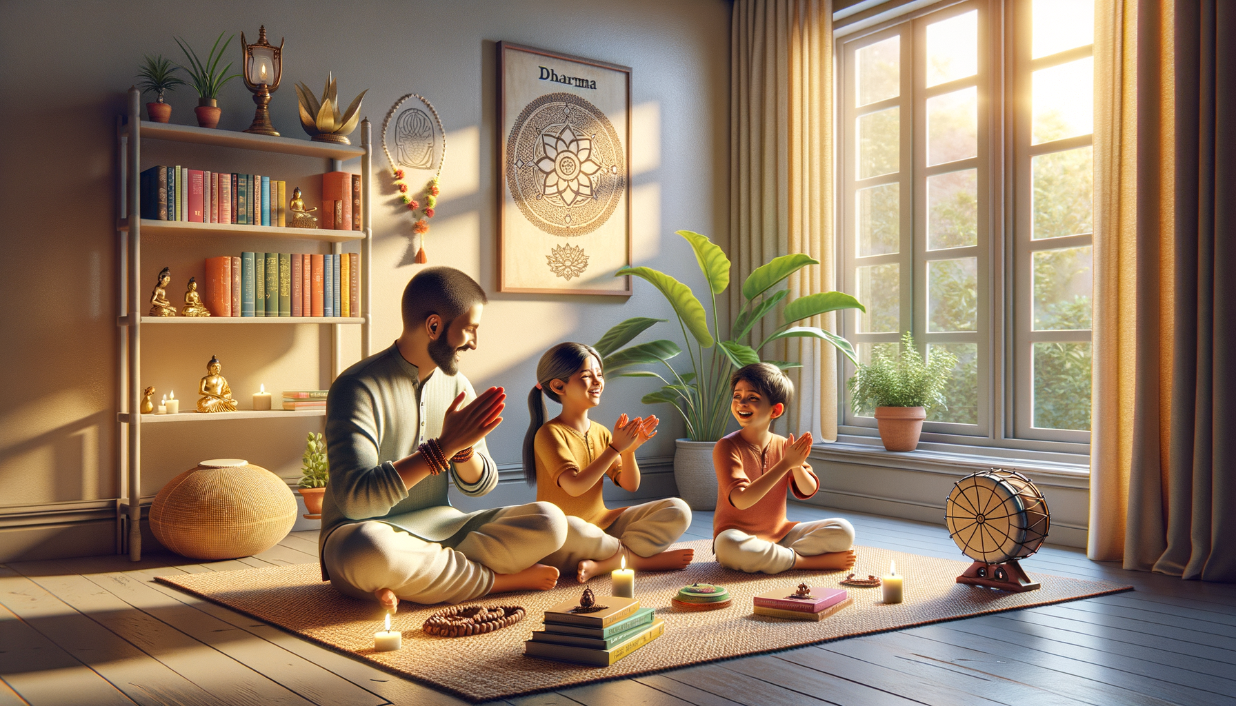 Nurturing Children’s Spiritual Growth with Play, Respect, and Joy: A Dharmic Approach