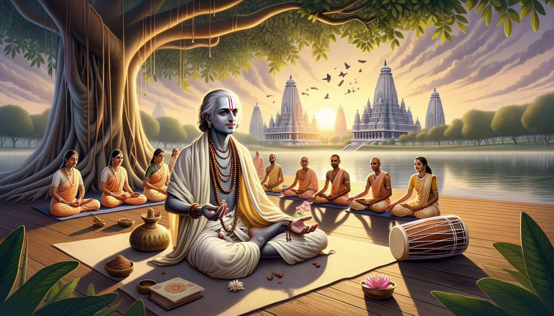 Sadhu Haridas: Gaudiya Vaishnava Saint of Unwavering Devotion, Discipline, and Unity