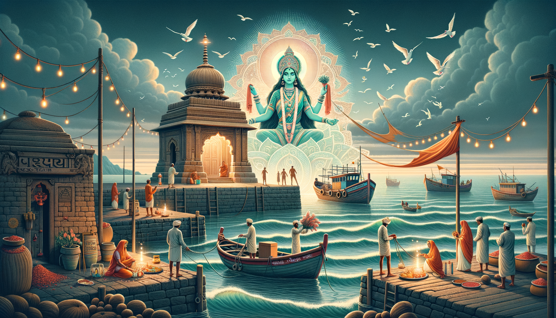 Sikotar Maa, Guardian of Gujarat’s Seas: Sacred Protection, Maritime Faith, and Cultural Unity