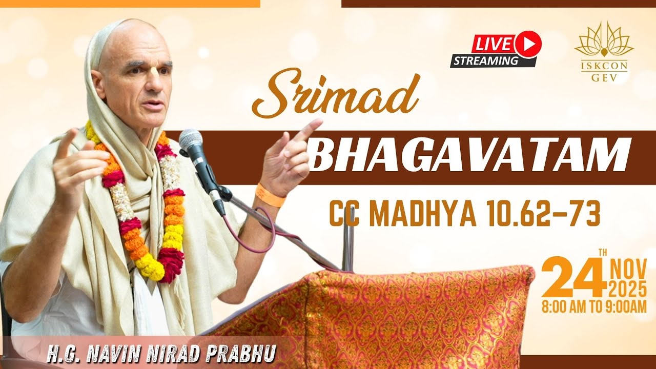 CC Madhya 10.62–73 Explained: Devotional Wisdom and Harmony at ISKCON Govardhan Eco Village