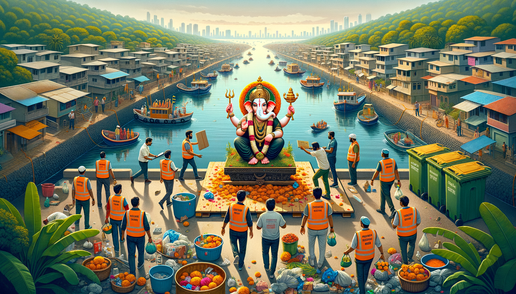 Ganeshotsav Aftermath in Navi Mumbai: Urgent Call for Scriptural, Eco‑Safe Idol Immersion
