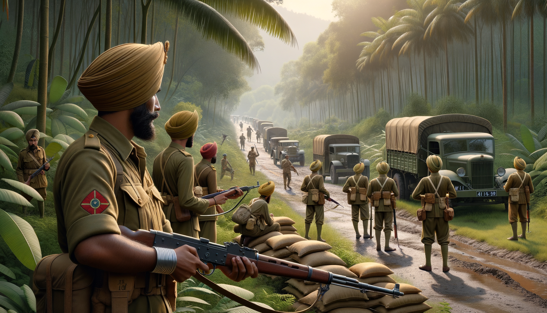 Gallant Final Stand in Malaya: 5/11 Sikh Regiment’s World War II Bravery and Resolve