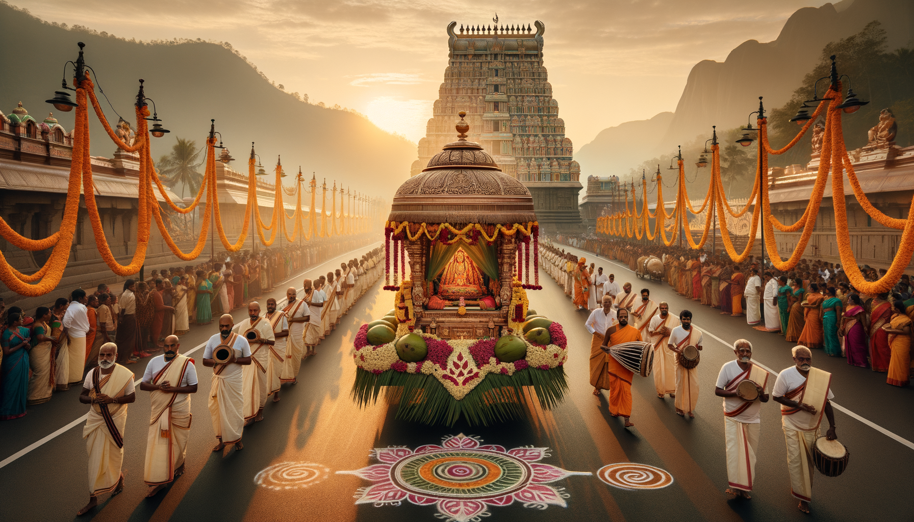 Sacred Gift to Padmavathi: Srivari Saare Procession from Tirumala on Nov 25, 2025