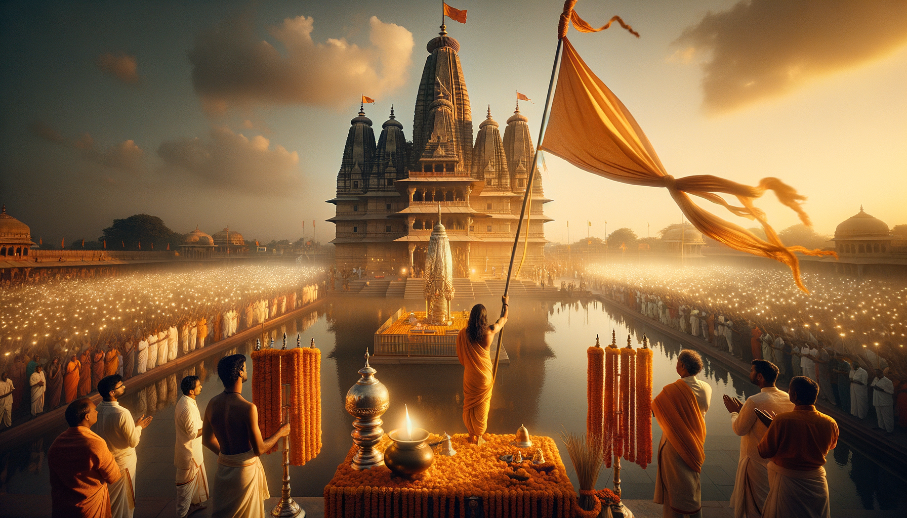 Historic Ayodhya Ram Temple Flag Hoisting: PM Modi says old wounds healing, dharmic unity