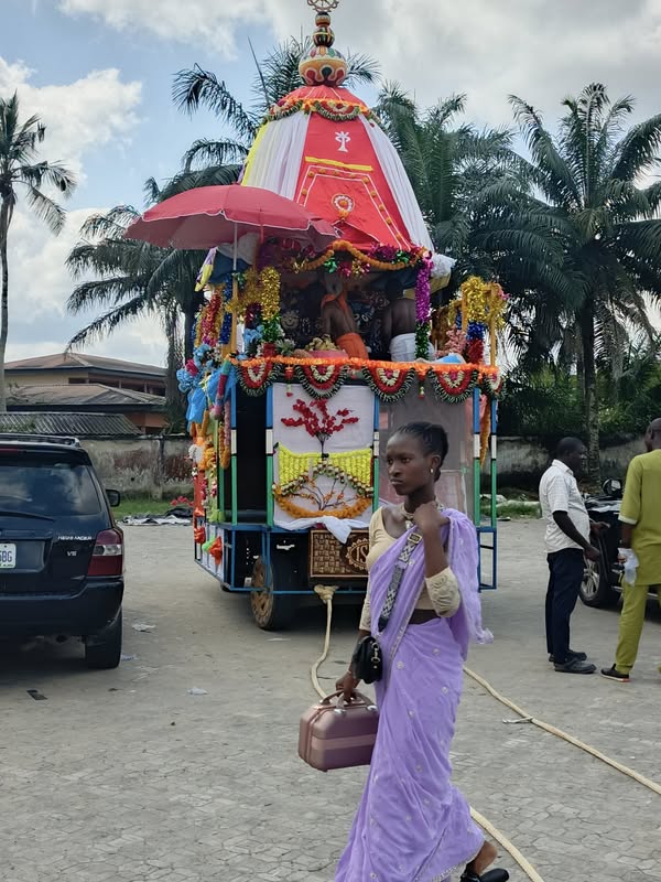 Joyous Sri Jagannath Rathayatra Lights Up Warri, Delta State: Milestone for Dharmic Unity in Nigeria