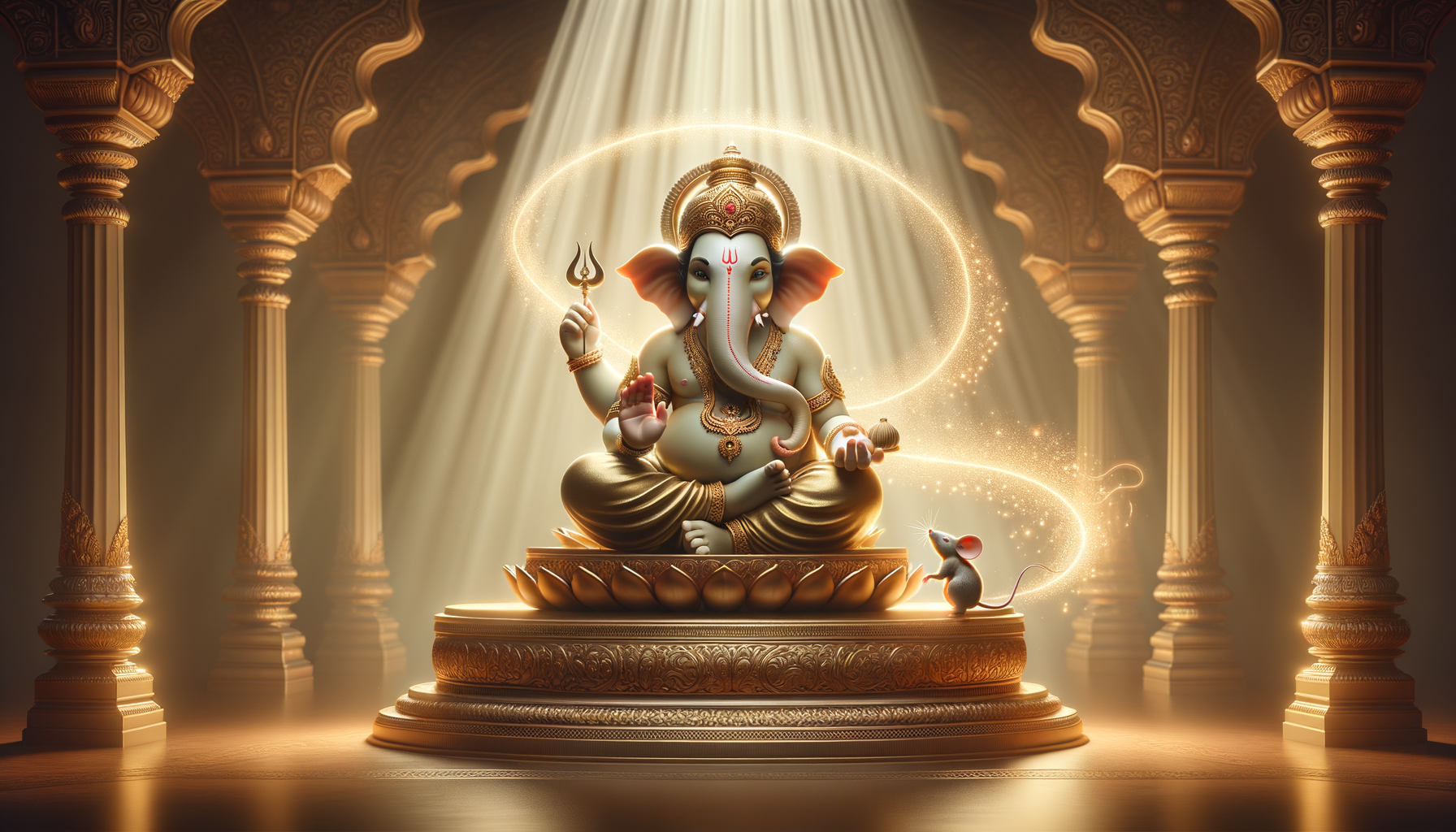 From Arrogance to Awe: How Demon Gajamukha Became Ganesha’s Sacred Mouse Vahana
