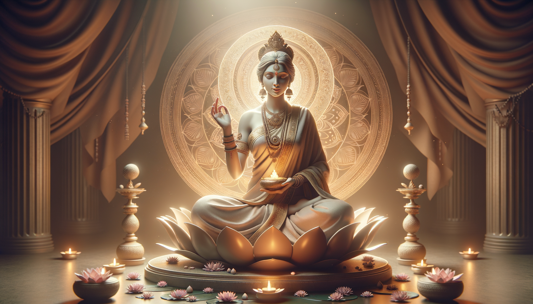 Anagha Devi, Shakti of Lord Dattatreya: Radiant Grace of the Divine Mother