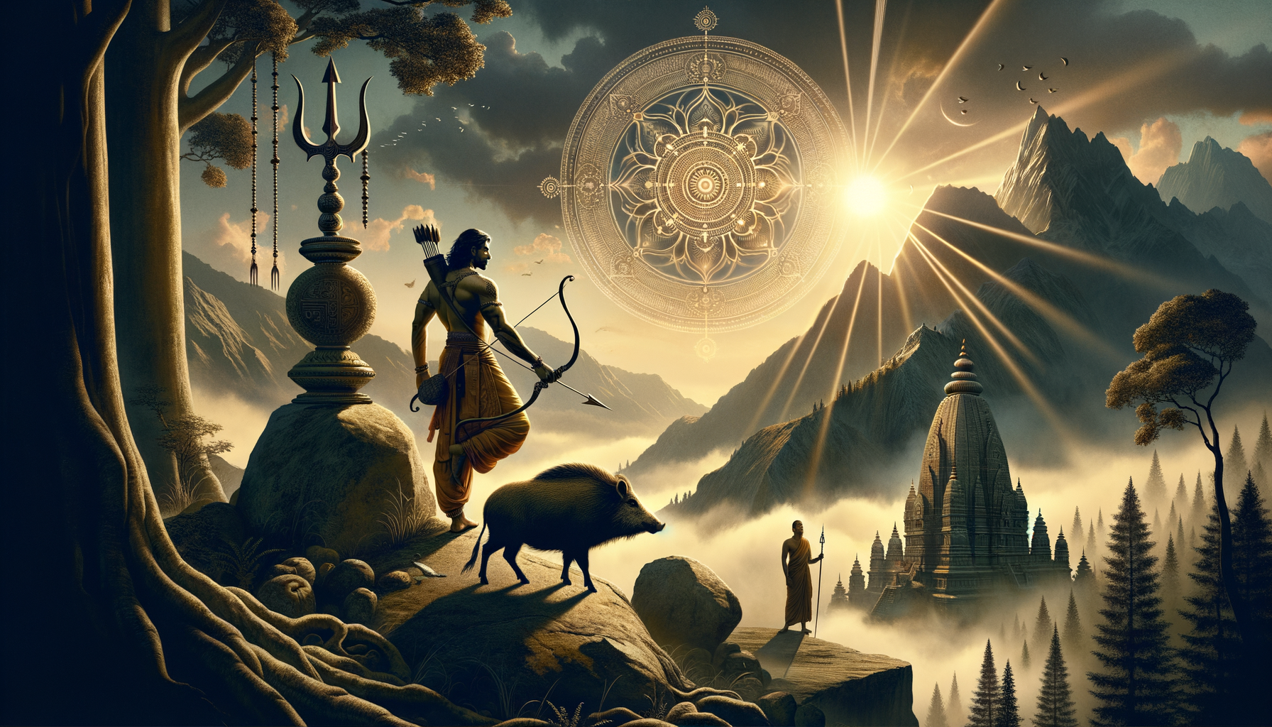 When Duty Meets Divine Will: Arjuna’s Tapas to Shiva and the Blessing of Astras