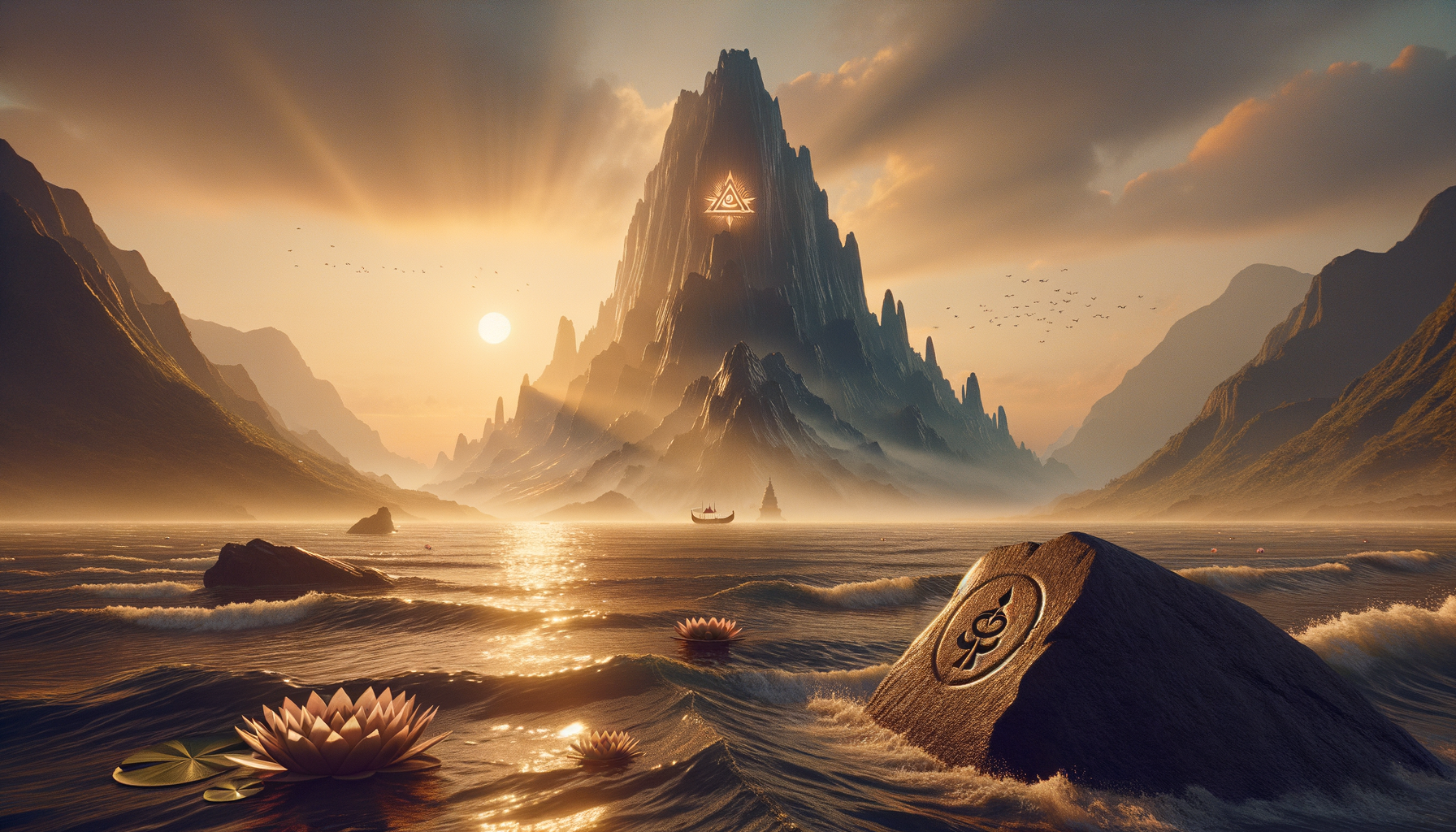 Chakravana: The Western Sea’s Sacred Mountain—An Awe-Inspiring Anchor of Hindu Epics