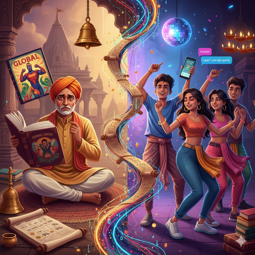 How Gen Z Ignites a Dharmic Cultural Renaissance—and Why Older Generations Should Cheer