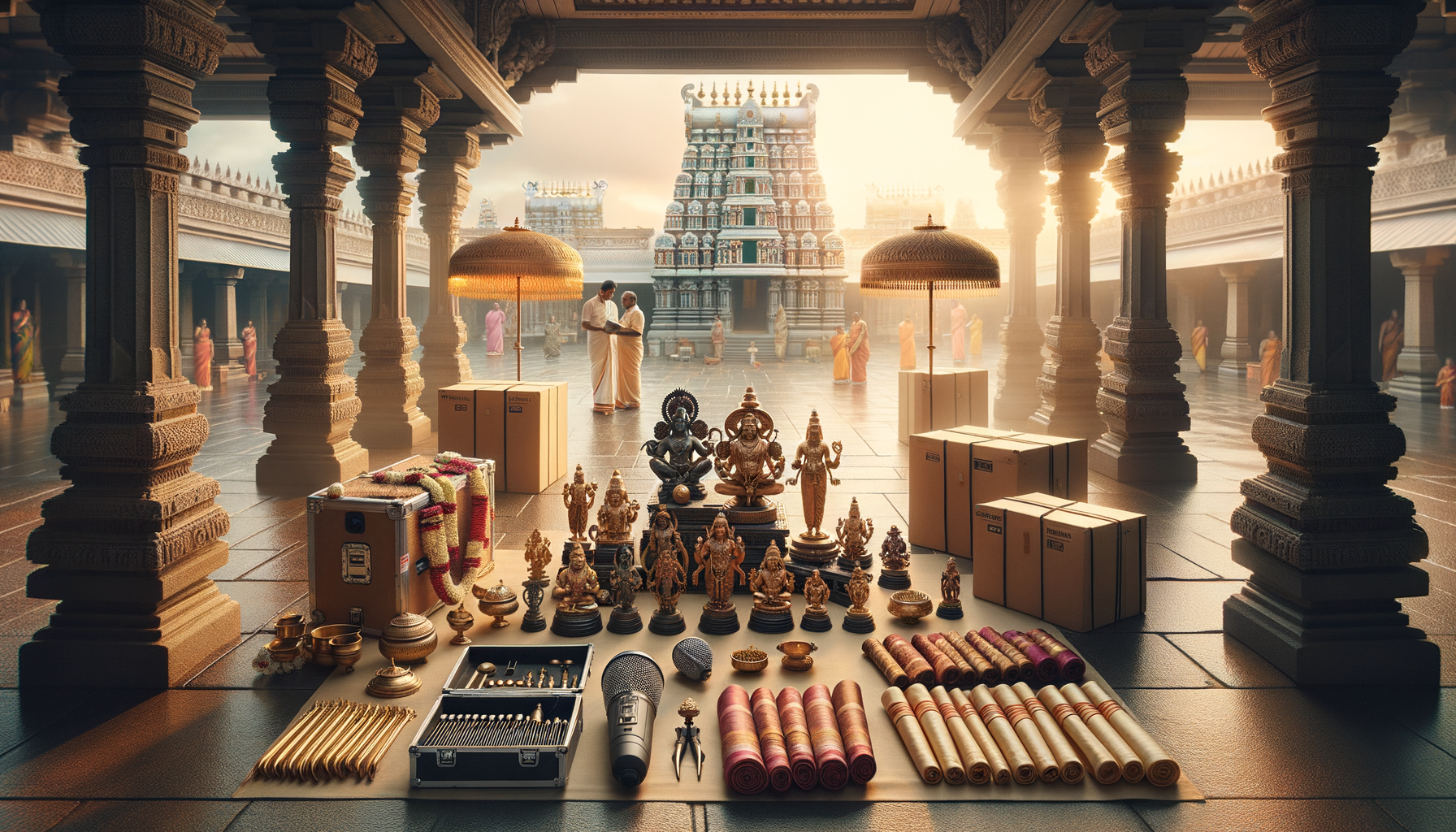 TTD Empowers Temples with Subsidies: Panchaloha Vigrahams, Stone Idols, Mikes, Umbrellas