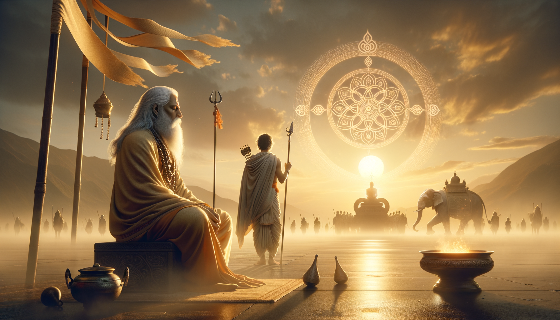 Dronacharya and Dhrishtadyumna: Destiny, Deception, and Dharma in the Kurukshetra War