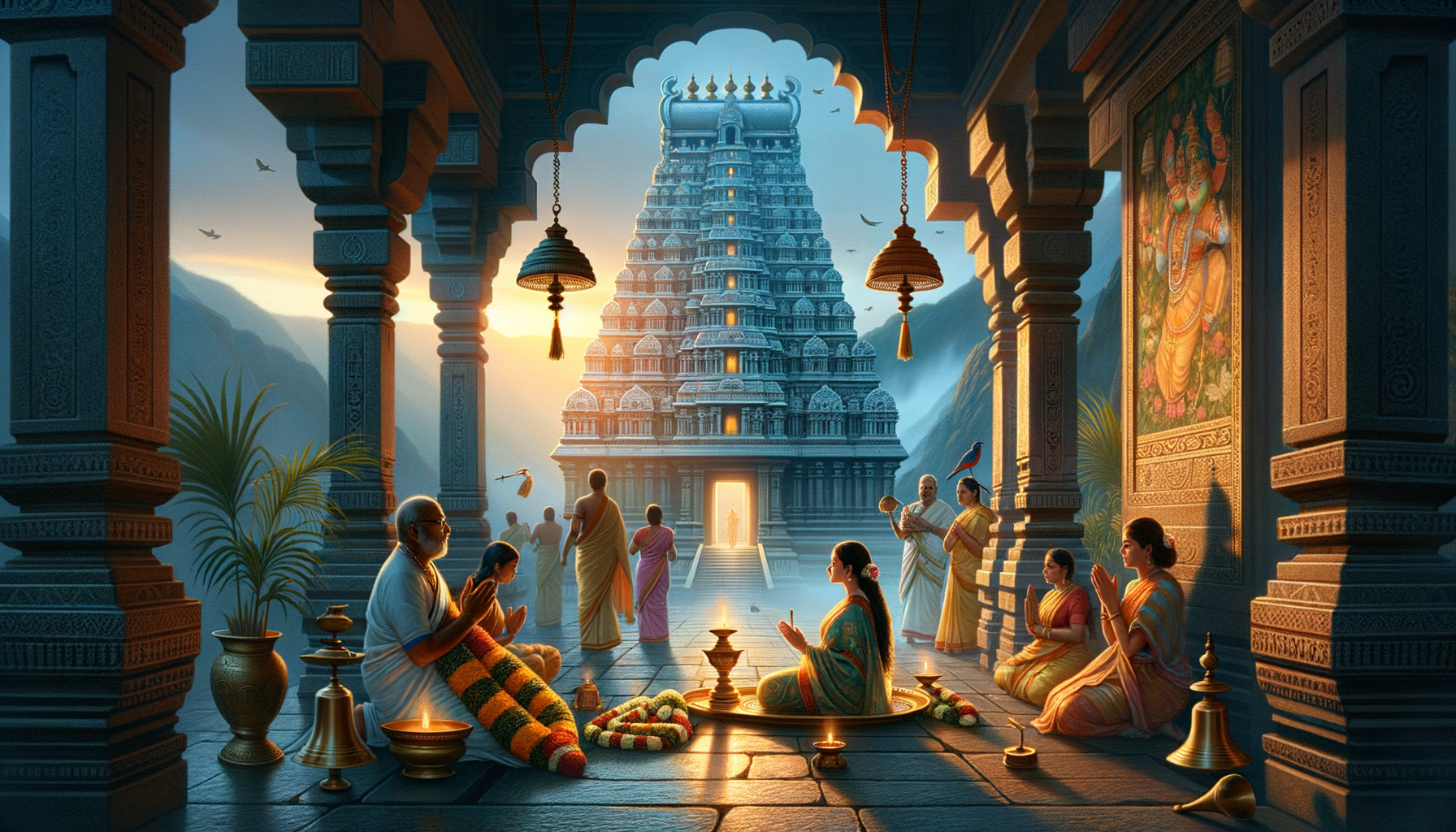 Tiruppavai at Dawn in Tirumala: Andal Sri Godai and the Sacred Power of Dhanurmasam