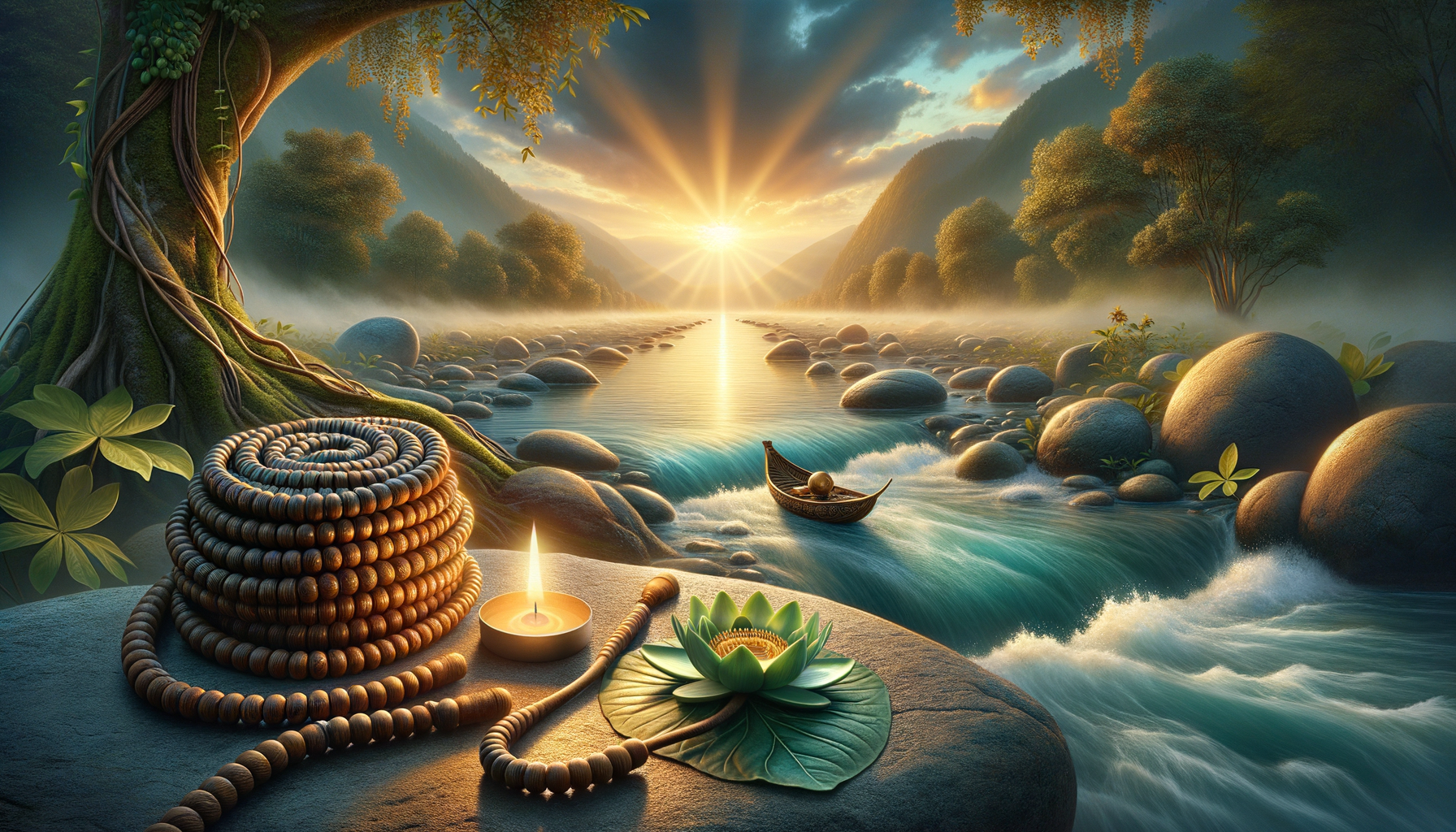 Keep Flowing: Hinduism’s River Wisdom on Non-Attachment and the Path to Liberation