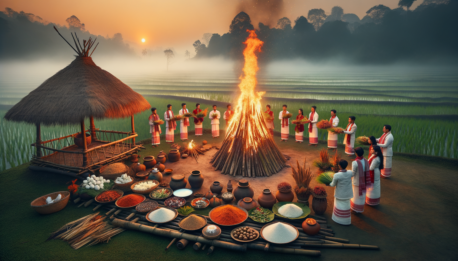 Magh Bihu 2026 in Assam: Date, Uruka Feasts and Meji Bonfires that Unite Communities