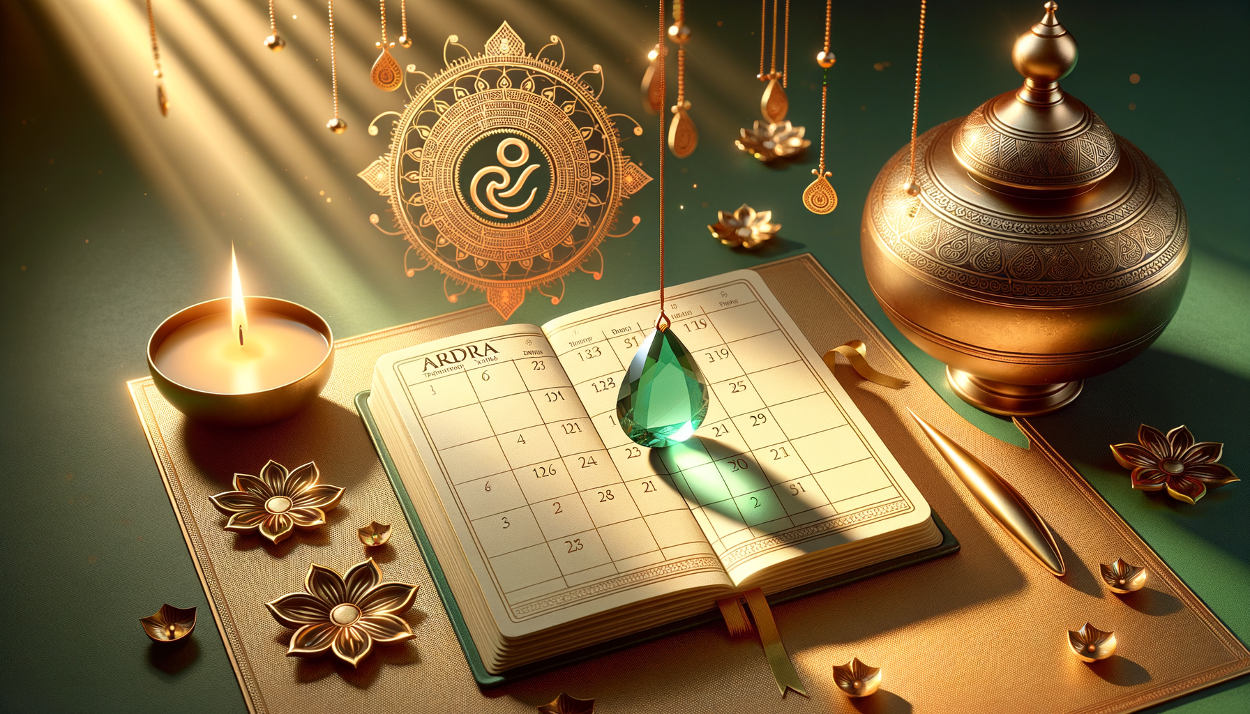 Auspicious Days 2026 for Ardra (Thiruvathira) Nakshatra: Confident Beginnings & Shubh Muhurat