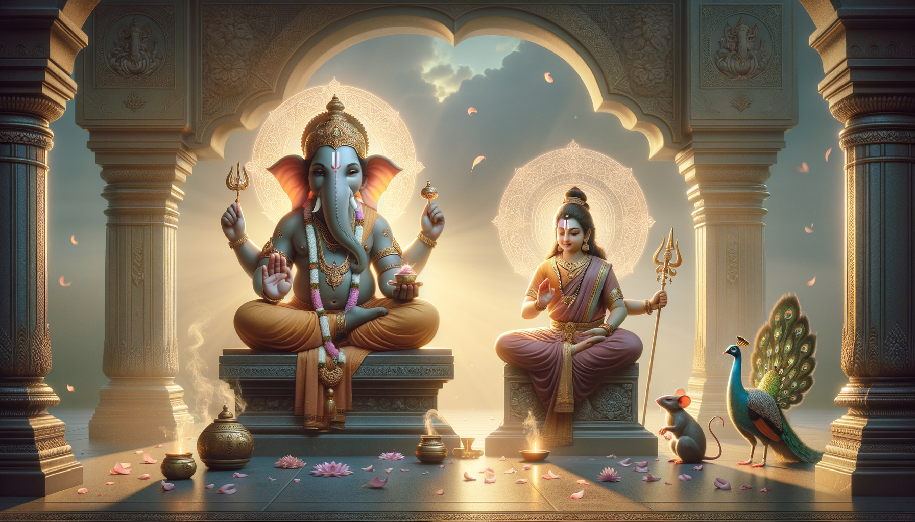 Ganesha and Kartikeya Manifested: Brahma Purana’s profound tale of love, duty, and wisdom
