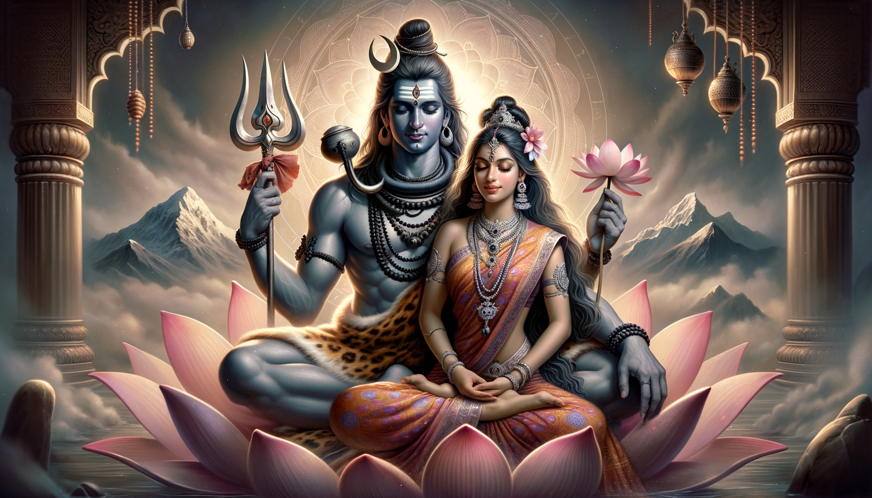 Chitrakanya in Tantra: The Sacred Feminine on Shiva’s Lap and the Power of Unity