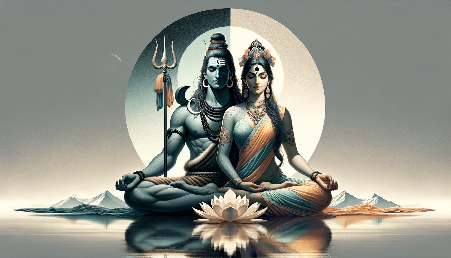 Shiva–Parvati as Yin–Yang Archetypes: A Timeless Guide to Balance, Unity, and Grace