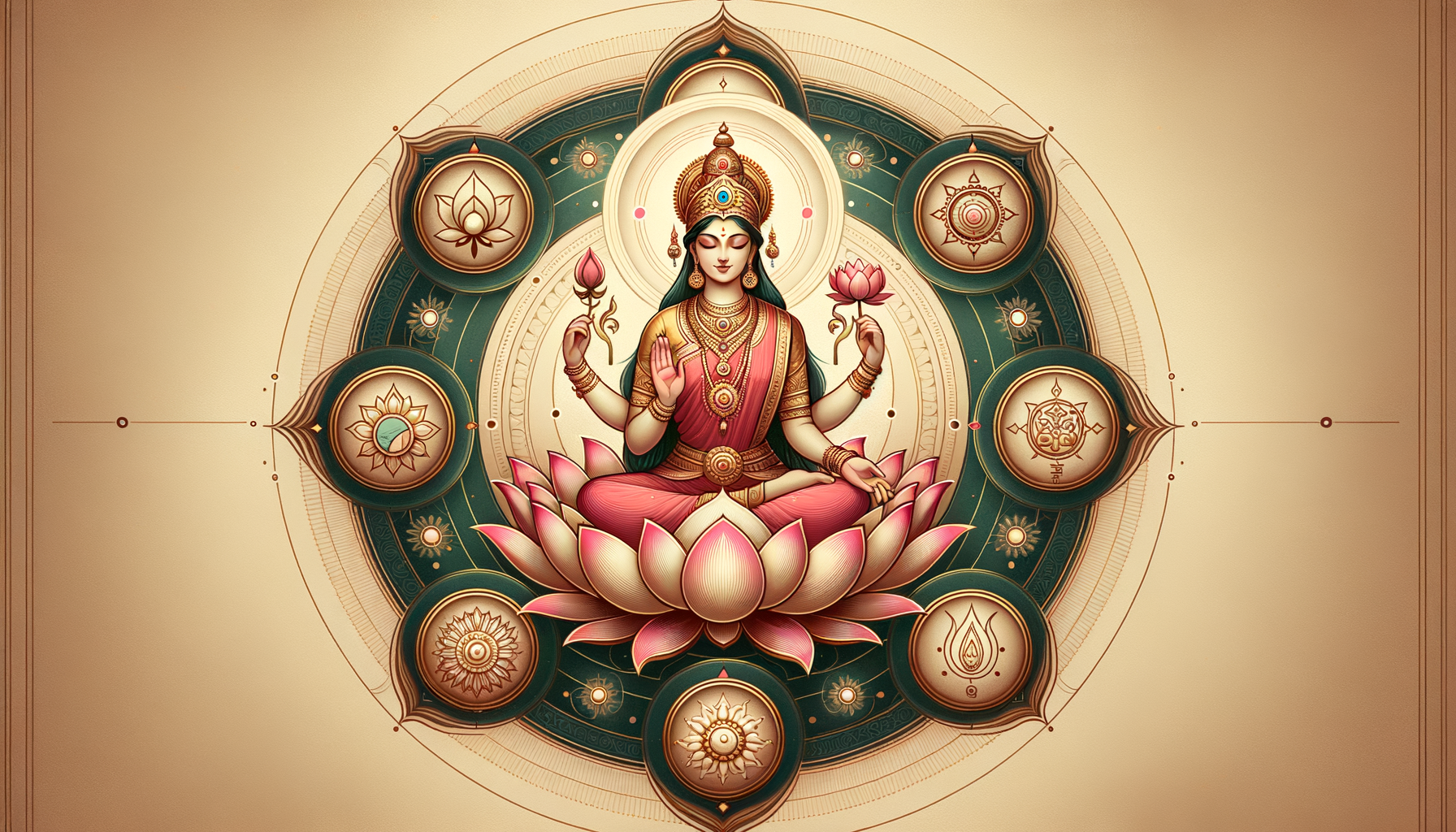 Nine Sacred Powers of Goddess Lakshmi: A Profound Guide to Prosperity and Inner Grace