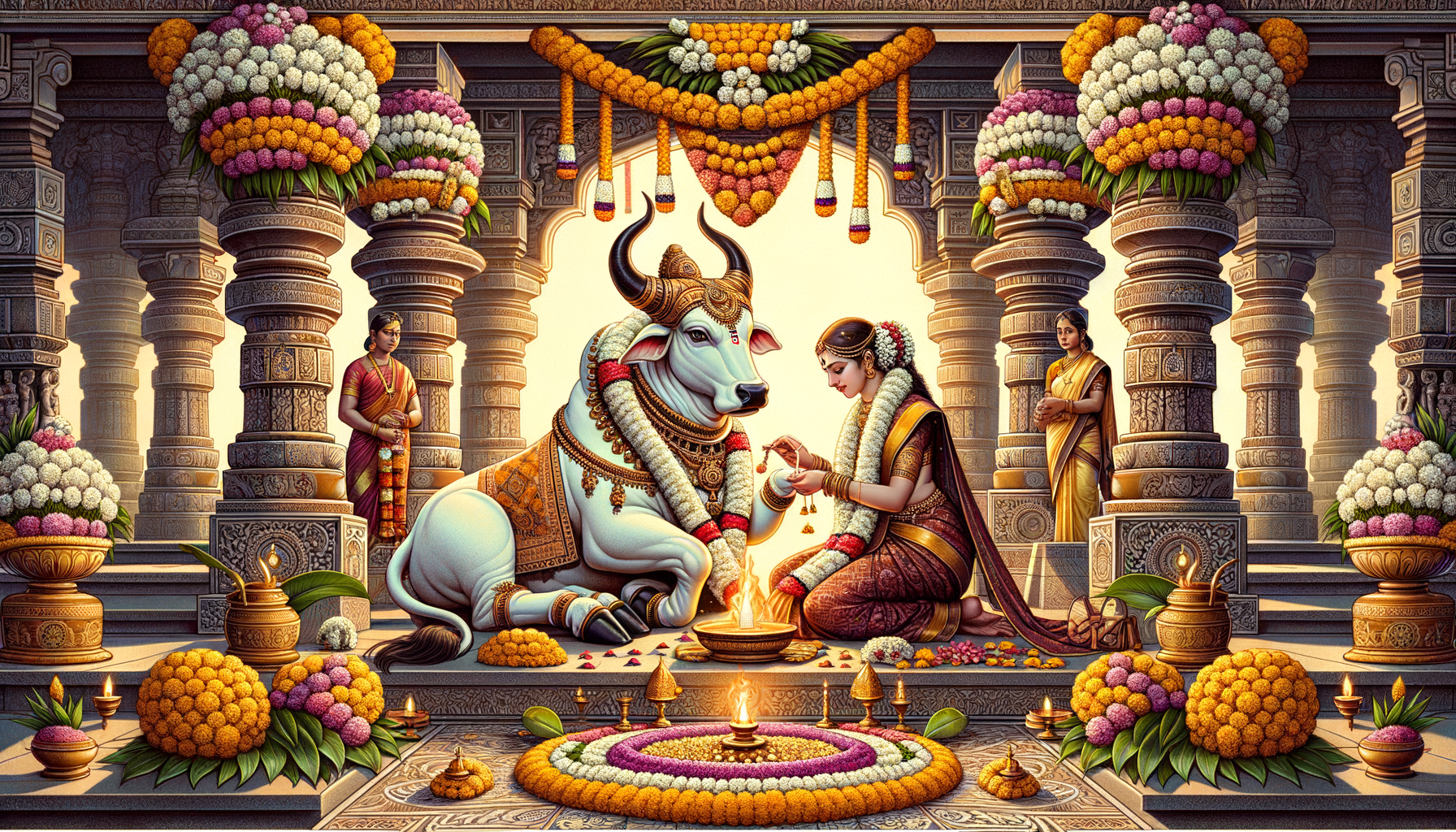 Nandi Kalyanam at Thirumazhapadi: Witness the Sacred Wedding of Nandikeshwara and Suyasha