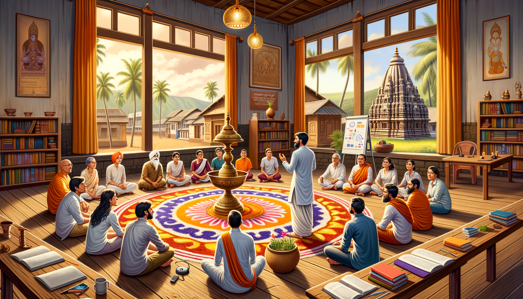 Hindu Rashtra Sanghatak at Oni: HJS Ignites Unity to Safeguard Cultural Identity