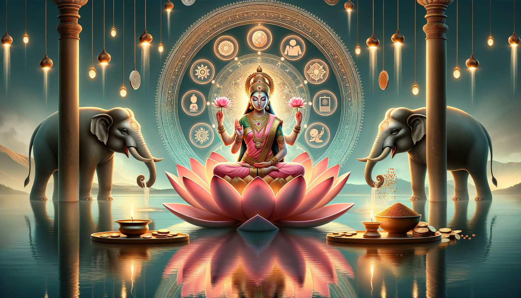 Beyond Gold and Fortune: How Goddess Lakshmi Cultivates Inner Peace and Lasting Prosperity