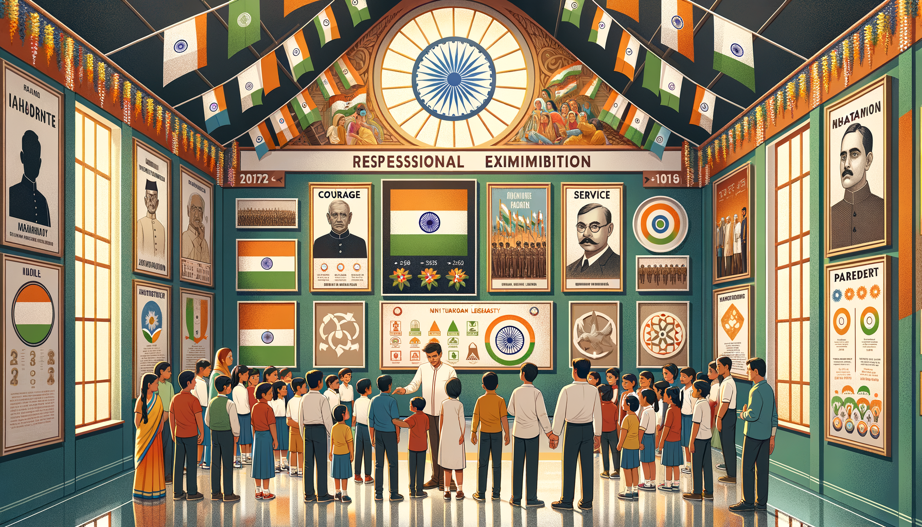 Kranti Gatha in Kamthe Ignites Youth Patriotism and Honors Bharat’s Freedom Legacy