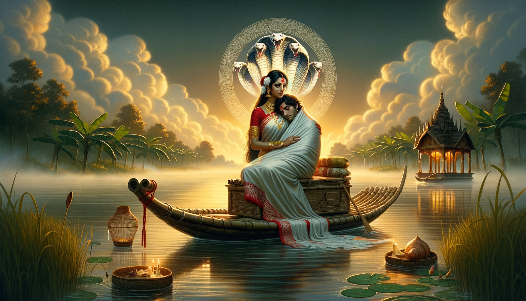 Behula and Lakhindar in Manasamangal: Love’s Triumph and the Origin of Manasa Devi Puja