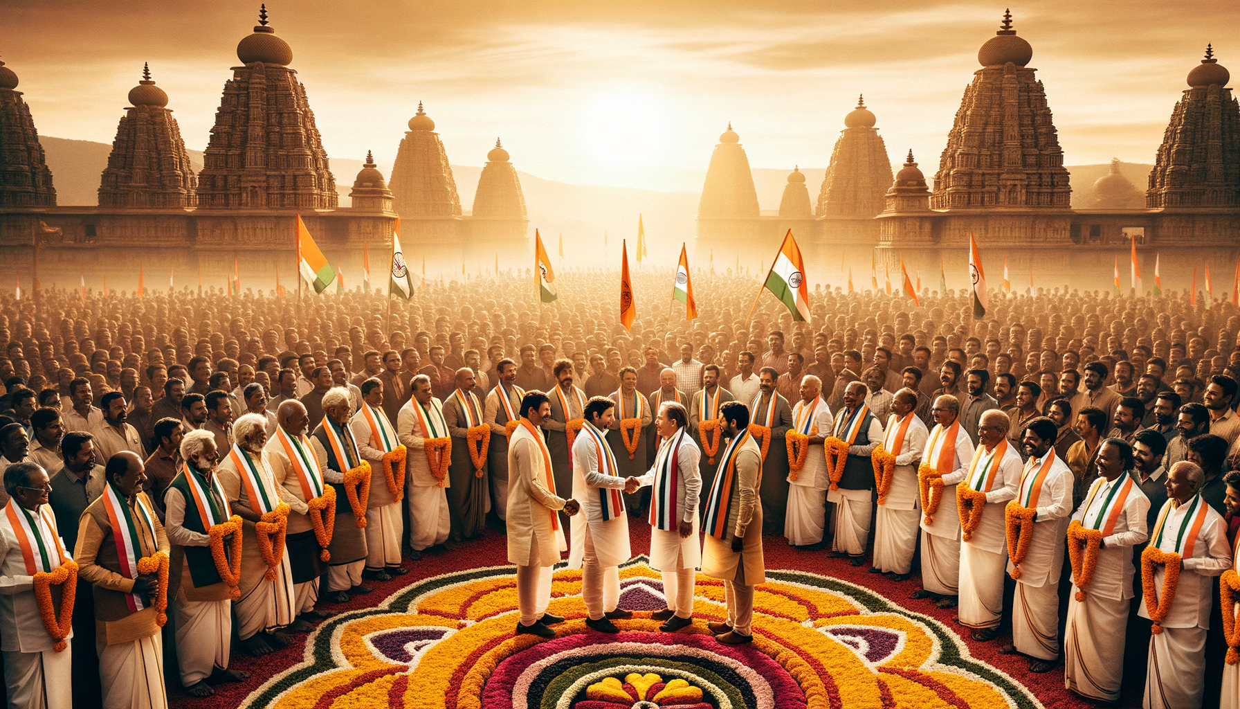 Congress and BJP Unite at Kittur Hindu Samajotsava—A Rare Boost for Belagavi, Hindu Unity