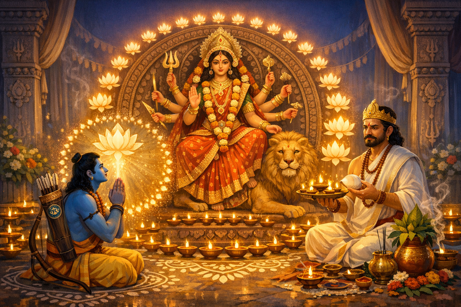 Ravana as Rama’s Priest: Akalbodhan in Krittibas’s Bengali Ramayana and Dharmic Unity