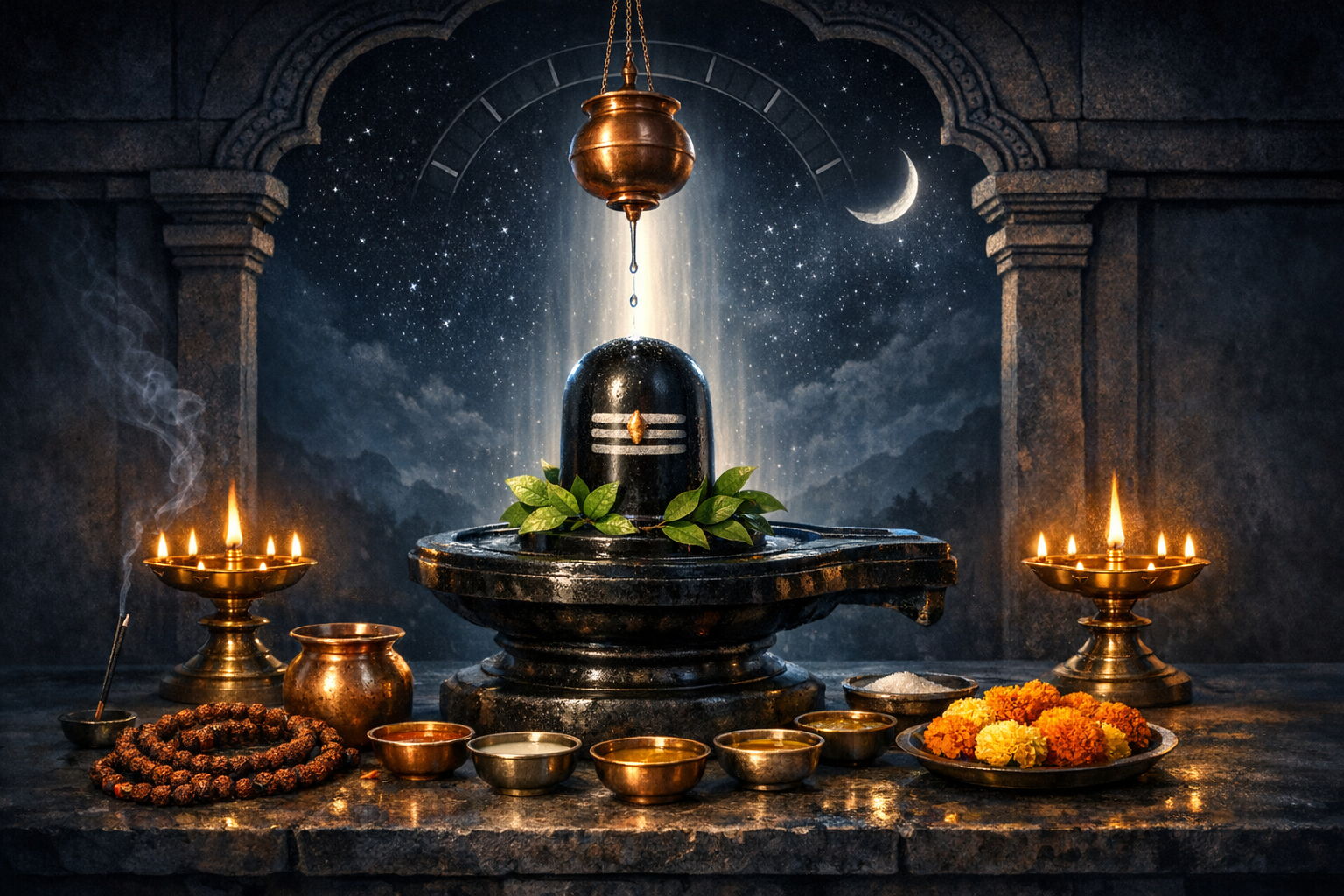 Maha Shivaratri 2026 Lingodbhava Kalam: Sacred Midnight Timings (15–16 Feb) & Puja Guide