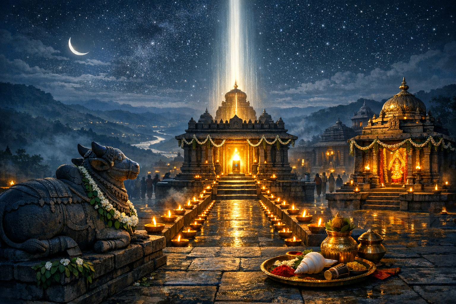 Mahashivaratri 2026 at Srisailam Mallikarjuna: Sacred Night, Rituals, Timings, and Pilgrim Guide