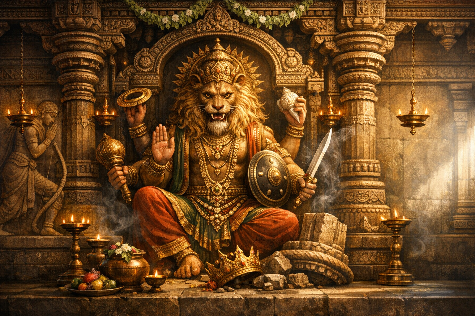 Ugra Narasimha of Maddur: Fierce Divinity, Temple History and Arjuna’s Living Legend