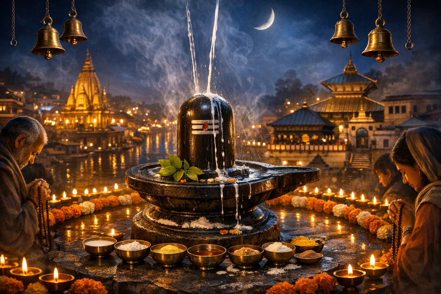Maha Shivaratri 2026: Awe-Inspiring Nightlong Vigil Unites India and Nepal in Devotion
