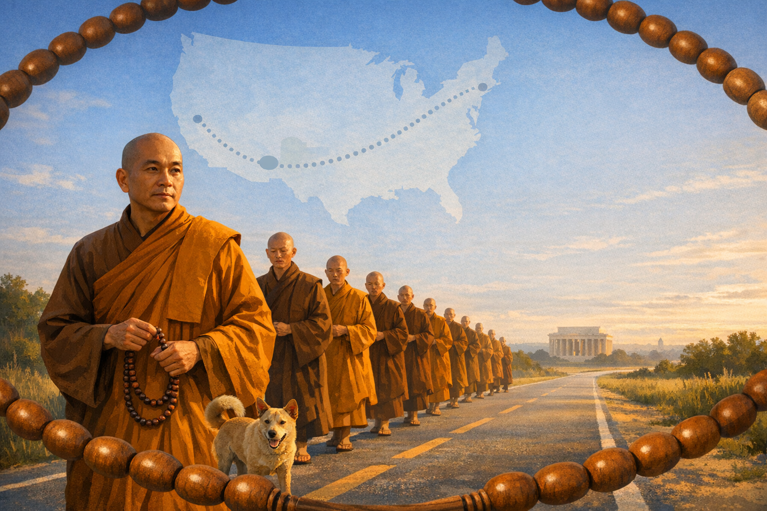 2,300 Miles of Mindfulness: The Transformative 108-Day Walk for Peace Across America