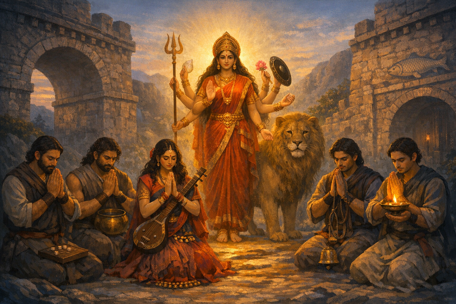 Revealing the Pandavas’ Durga Worship in the Mahabharata: Virata Parva’s Earliest Shakta Trace